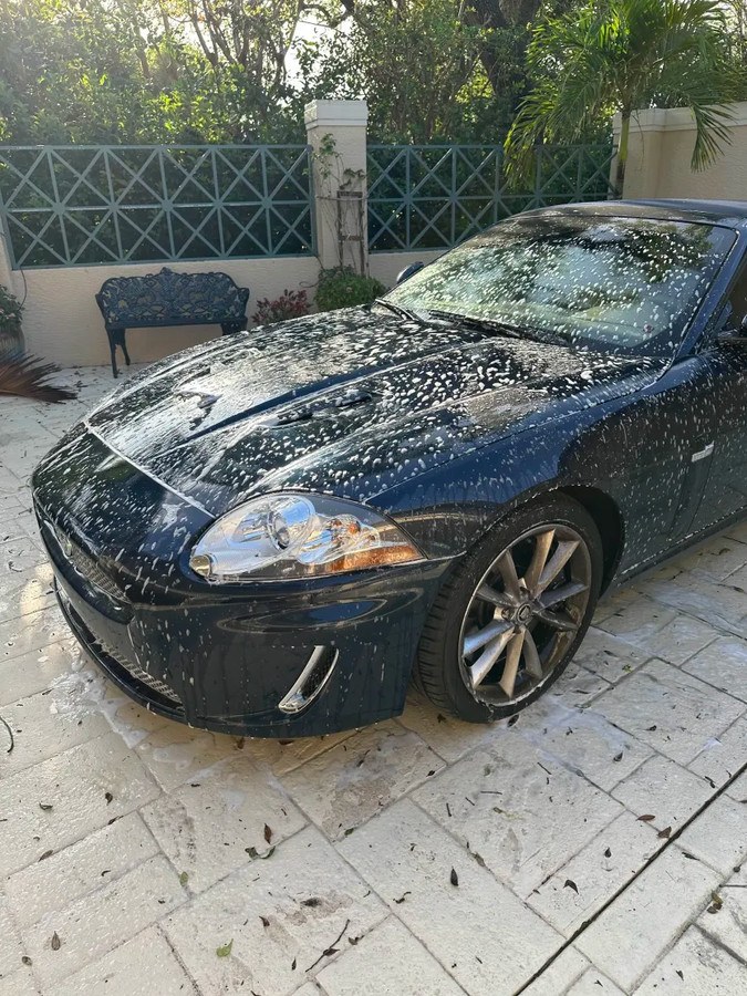 Jaguar XK Convertible before — detailing by Vdetailss