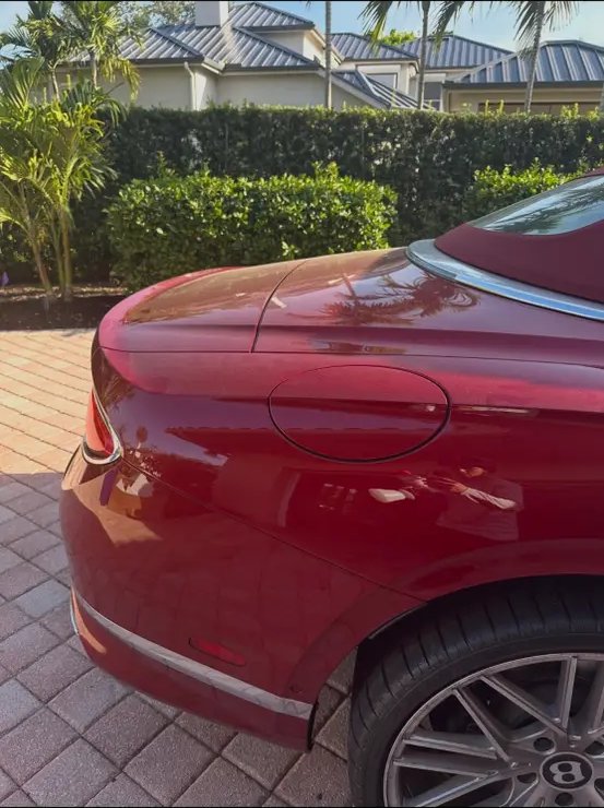 Bentley Continental GT Rear quarter before — detailed by Vdetailss