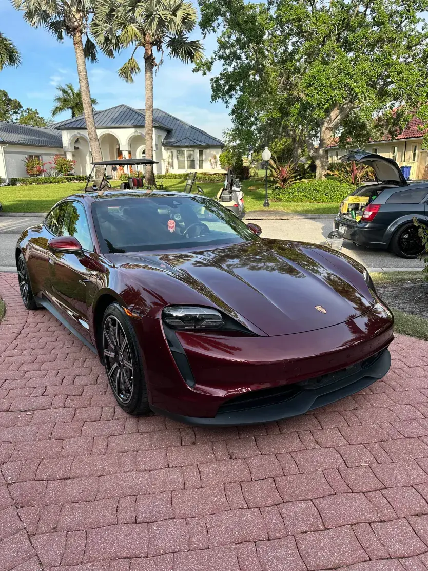 Porsche Taycan Finished exterior — detailed by Vdetailss