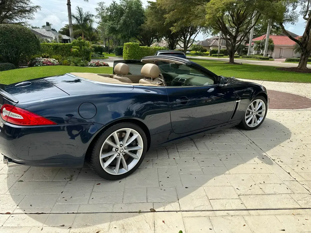 Jaguar XK Convertible Profile after — detailed by Vdetailss