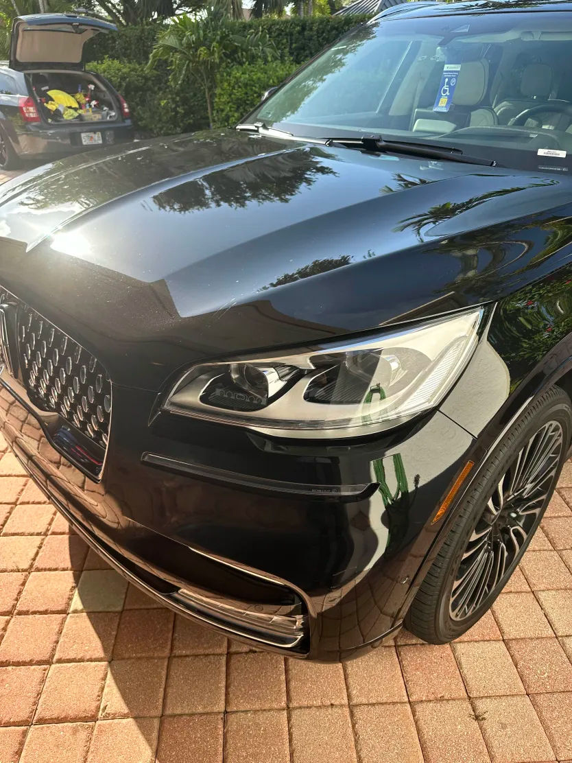 Lincoln Aviator Front end after — detailed by Vdetailss