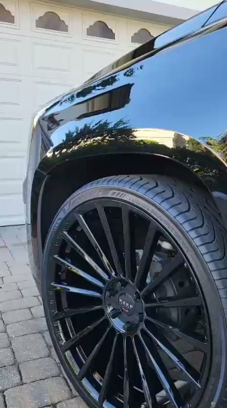 Cadillac Escalade Wheels after — detailed by Vdetailss