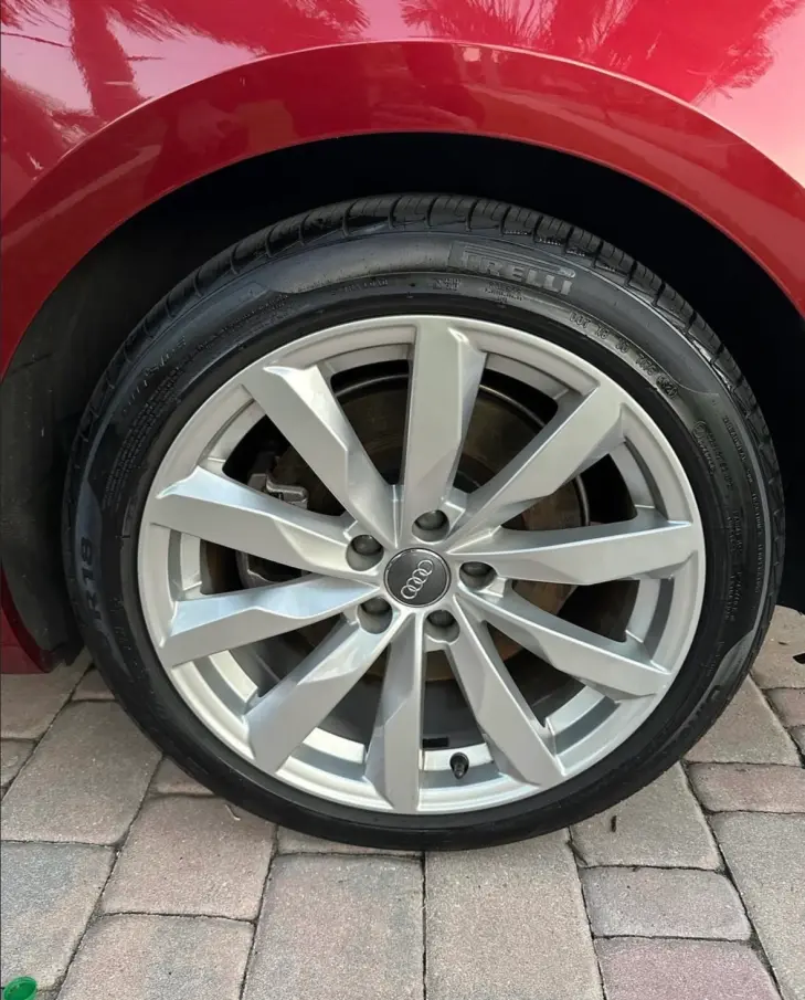 Audi A4 Wheels after — detailed by Vdetailss