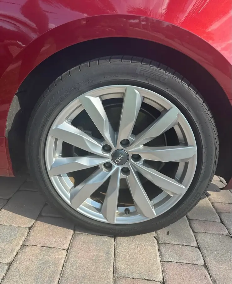 Audi A4 Wheels after — detailed by Vdetailss