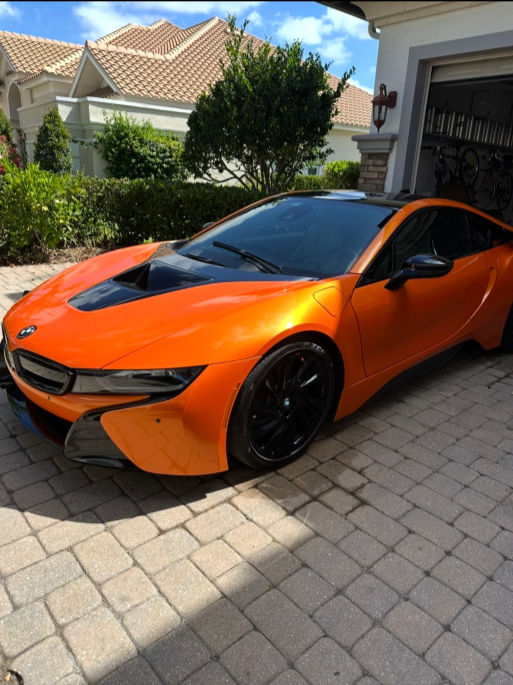 BMW i8 Profile after — detailed by Vdetailss
