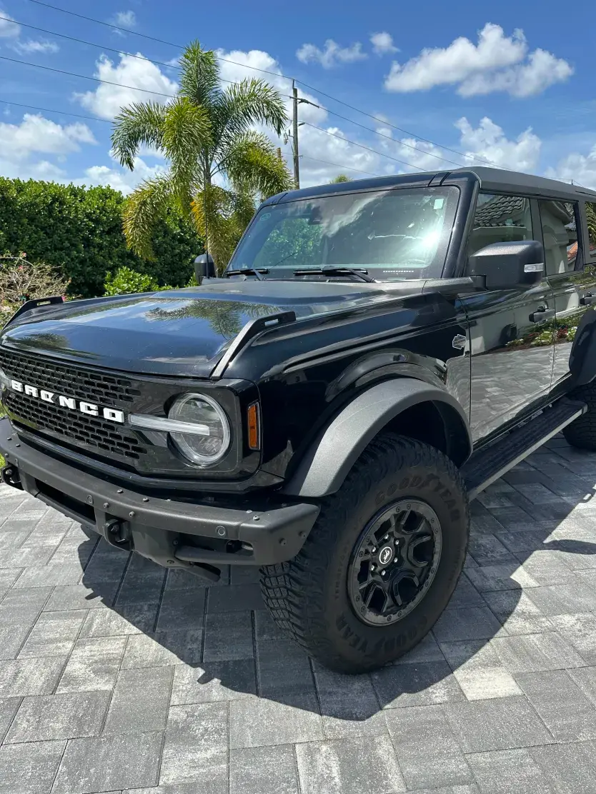 Ford Bronco Front end after — detailed by Vdetailss