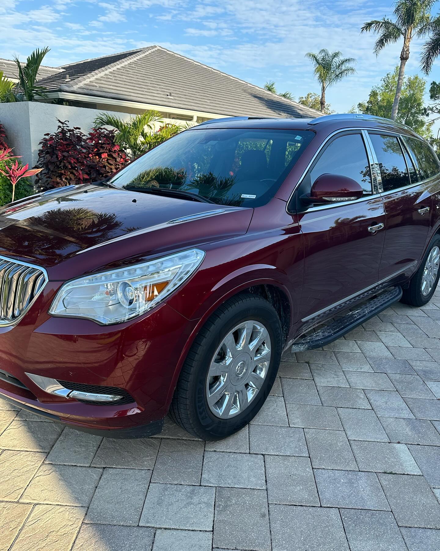Buick Enclave Front three-quarter after — detailed by Vdetailss