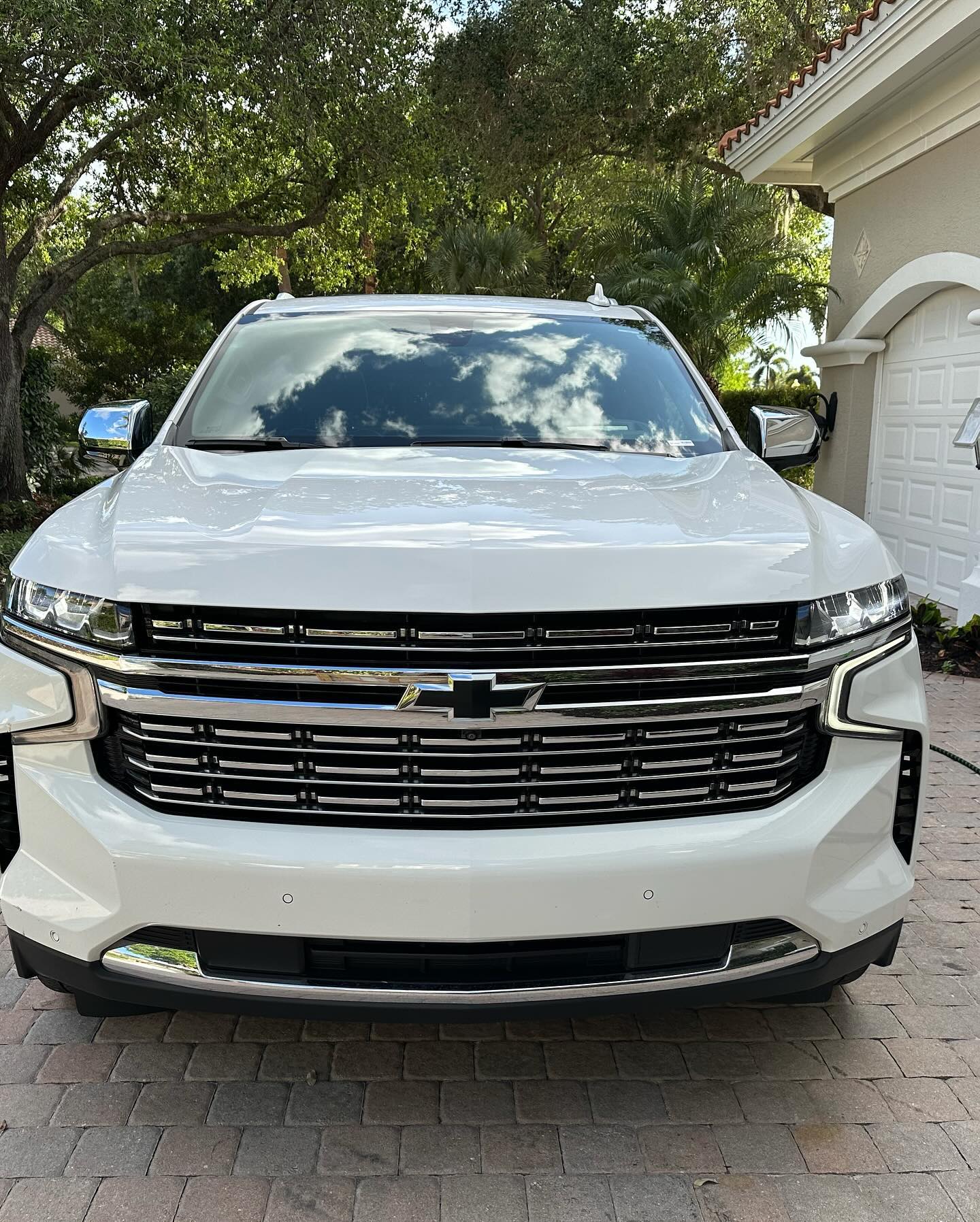 Chevrolet Tahoe Front end after — detailed by Vdetailss