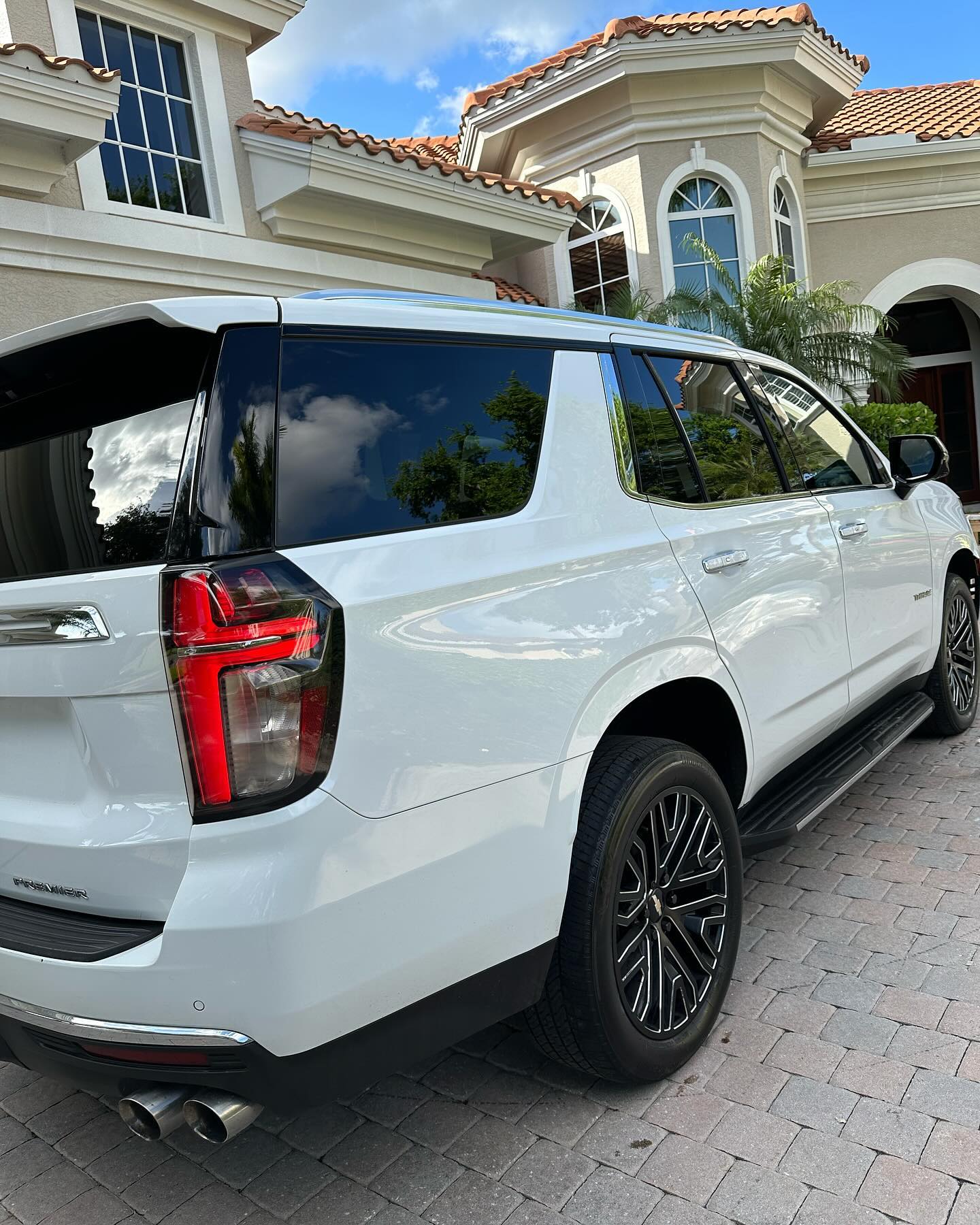 Chevrolet Tahoe Rear quarter after — detailed by Vdetailss