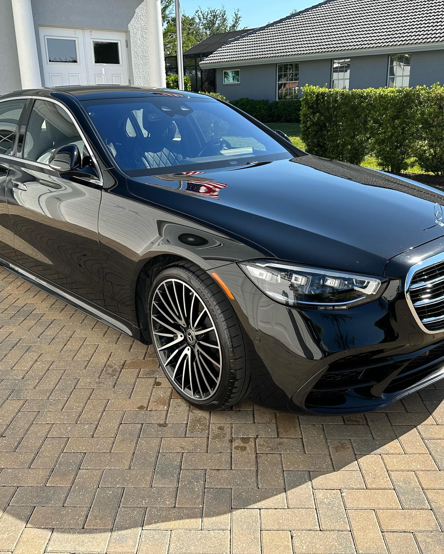 Mercedes-Benz S-Class (Black) Rear quarter after — detailed by Vdetailss