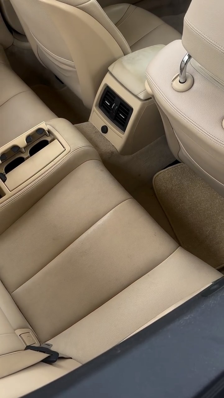 BMW (Stained Interior) Stained leather cleaned & conditioned — interior detailing by Vdetailss