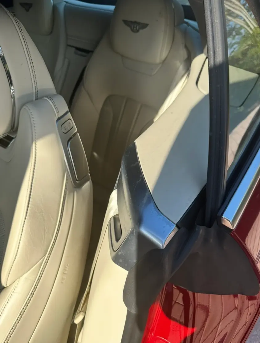 Bentley Continental GT Leather detail — interior detailing by Vdetailss