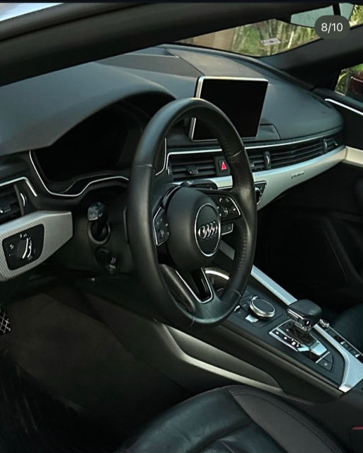 Audi A4 Cockpit after — interior detailing by Vdetailss